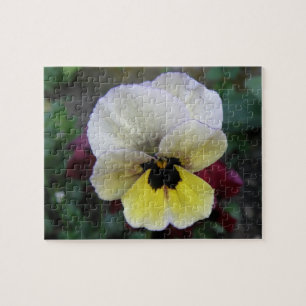 Puzzle blanc et jaune