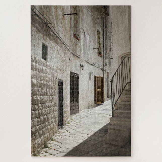 Puzzle Blanchisserie accrochant pour sécher dans une (Vertical)