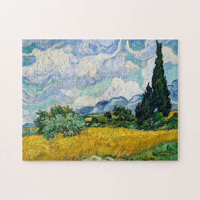Puzzle Blé Champ Vincent van Gogh Masterpiece Peinture (Horizontal)