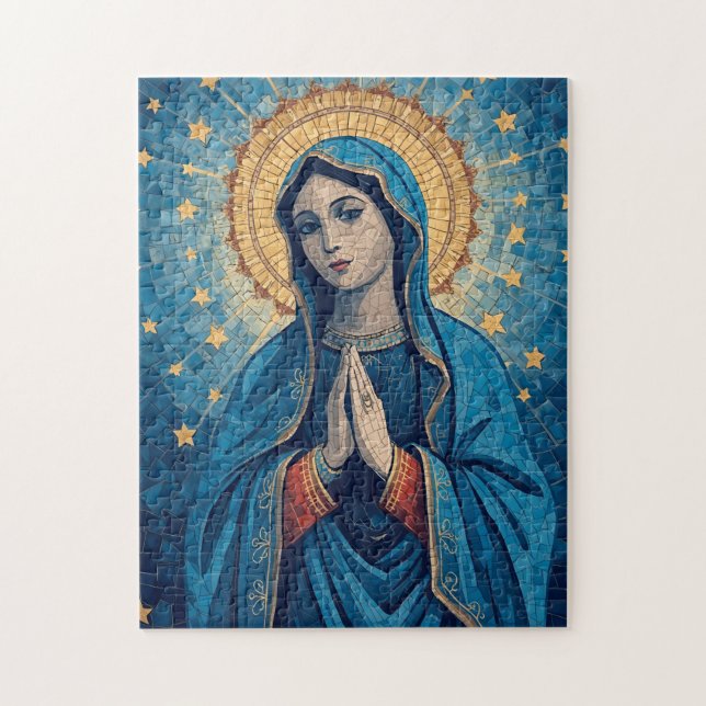 Puzzle Blessed VIrgin Mary Picture (Vertical)