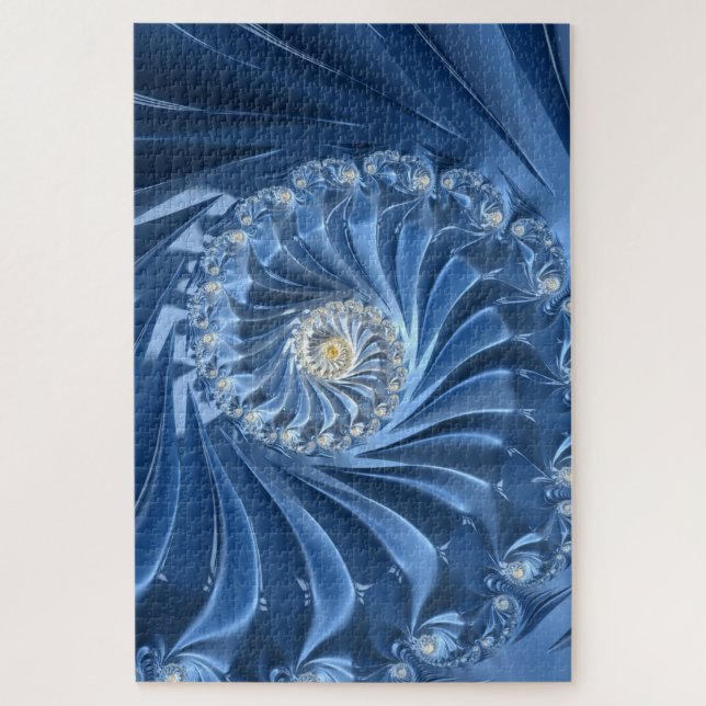 puzzle bleu (Vertical)