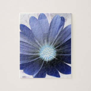 Puzzle bleu brillant africain