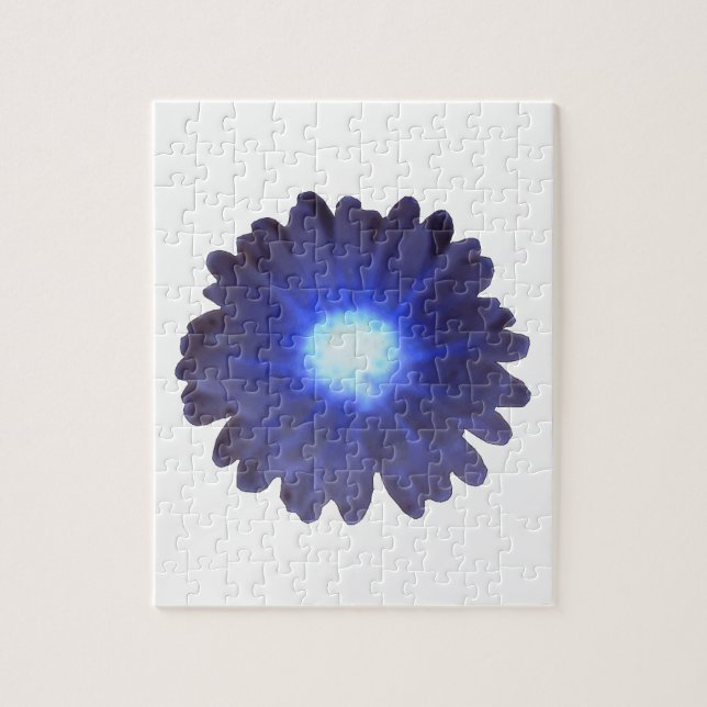 Puzzle bleu brillant Marigold (Vertical)