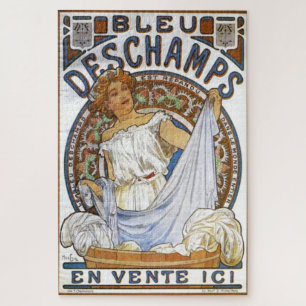 Puzzle Bleu Deschamps par Alphonse Mucha