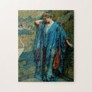 Puzzle Bleu et jaune