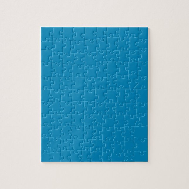 Puzzle Bleu (NCS) (couleur solide) (Vertical)