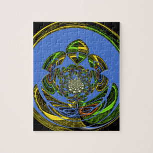 Puzzle Bleu traditionnel