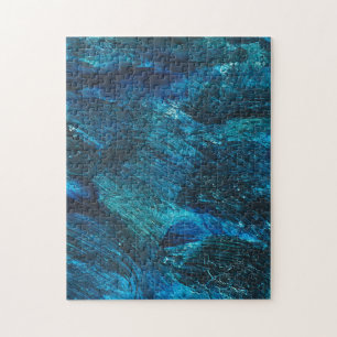 Puzzle Bleu Turqouise Parties scintillant