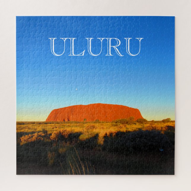 Puzzle bleu uluru (Vertical)