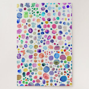 Puzzle Blobs aquarelle