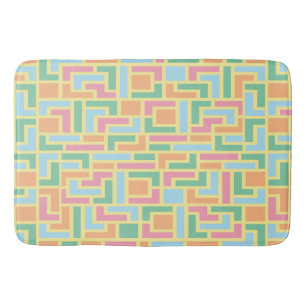 Puzzle Blocks Bath Mat Badematte