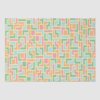 Puzzle Blocks Seidenpapier
