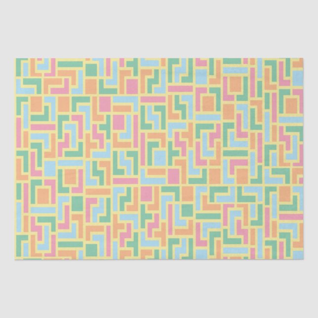 Puzzle Blocks Seidenpapier (Vorderseite)