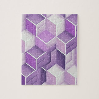 Puzzle Blocs violets