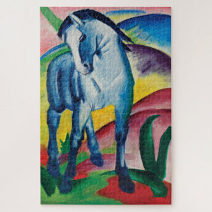 Puzzle Blue Horse I par Franz Marc