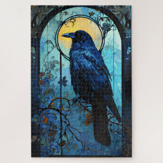 Puzzle Blue Raven