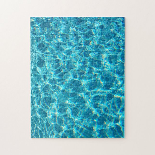 Puzzle Blue Water (Vertical)