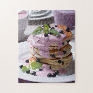 Puzzle Blueberry Pancakes