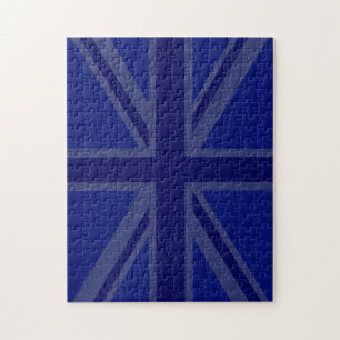 Puzzle Blues pour un drapeau britannique Union Jack