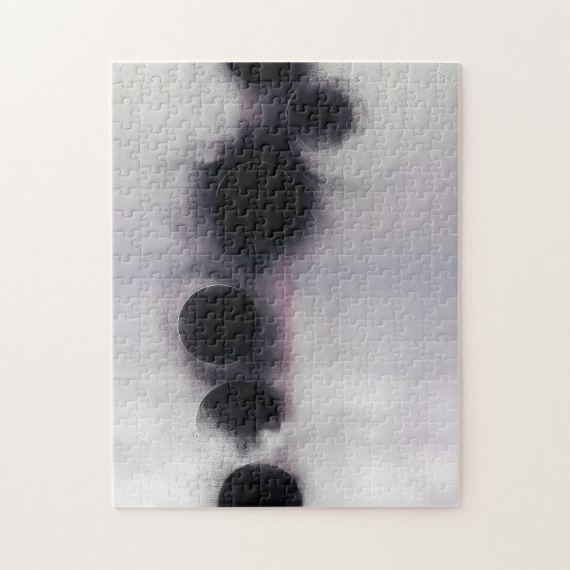 Puzzle Blush Orbit Abstrait (Vertical)