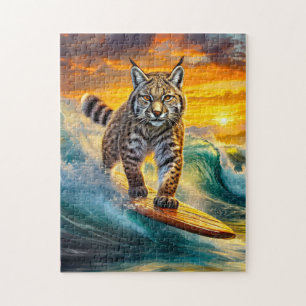 Puzzle Bobcat Surf Alaska Design Par Rich AMeN Gill