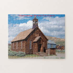 Puzzle Bodie Ghost Town California. voeux de Noël