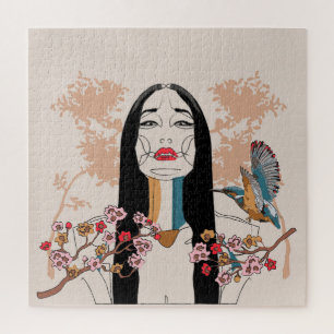 Puzzle Boho asiatique