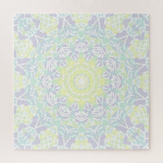 Puzzle Boho coloré géométrique complexe Hippie Mandala