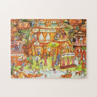 Puzzle Bois chancelant et tortueux de Wumble pour le Nouv
