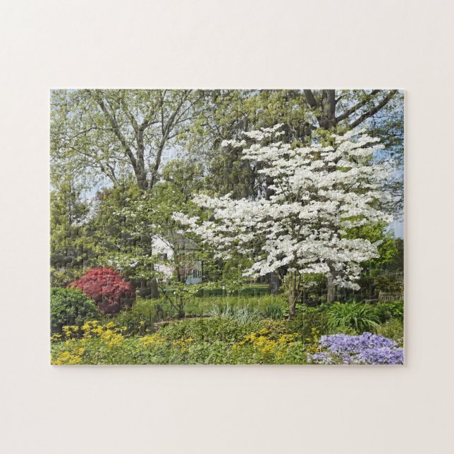 Puzzle Bois de chien en fleurs (Horizontal)
