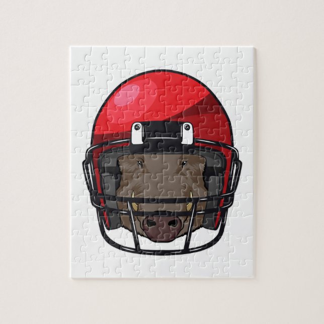 Puzzle Bois de football Sports (Vertical)