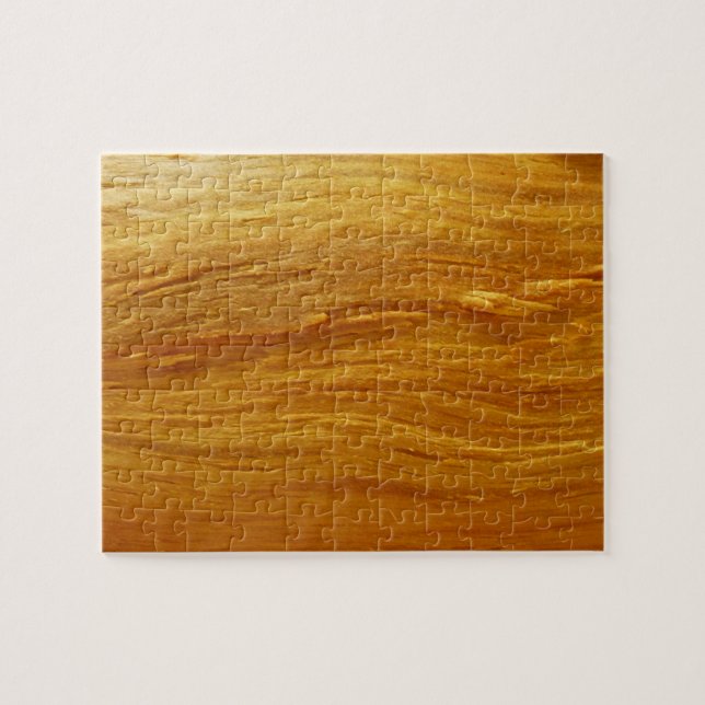 Puzzle Bois de pin I Faux Texture en bois (Horizontal)