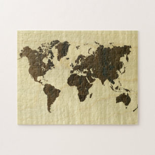 Puzzle Bois de rose et monde bouclé Map.jpg de Rio