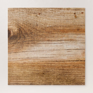 Puzzle Bois de sapin naturel : surface texturée