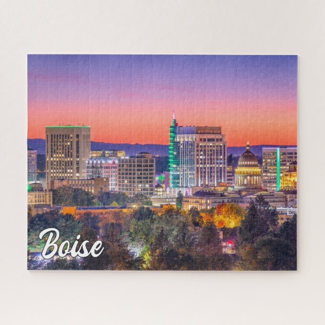 Puzzle Boise, Idaho, États-Unis (Horizontal)