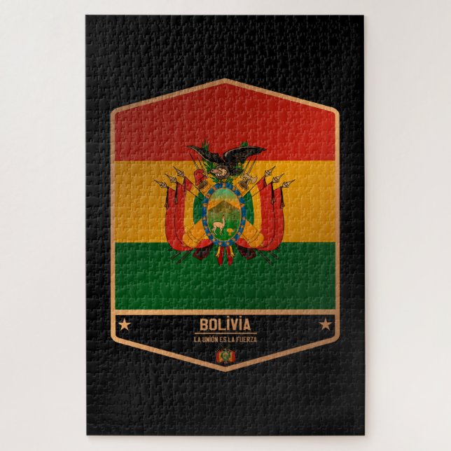 Puzzle Bolivie (Vertical)