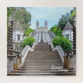 Puzzle Bom Jesus de Braga Sanctuaire catholique, Portugal