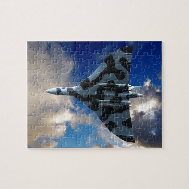 Puzzle Bombardier Vulcain en vol (Horizontal)