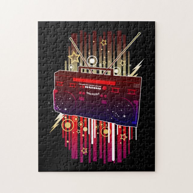 Puzzle Bombe Boombox (Vertical)