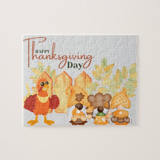 Puzzle Bon thanksgiving (Horizontal)