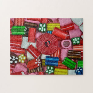 Puzzle Bonbon de réglisse coloré