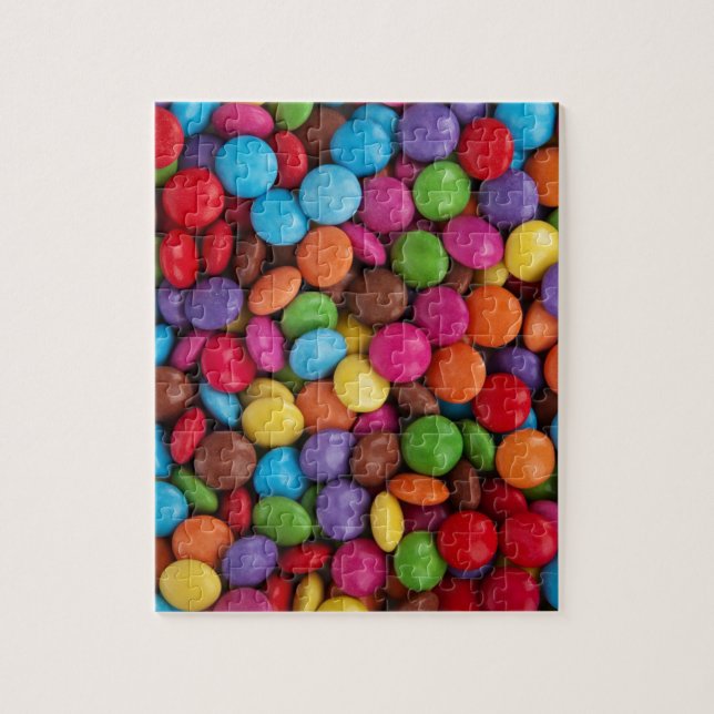 Puzzle Bonbons aux cartons colorés (Vertical)
