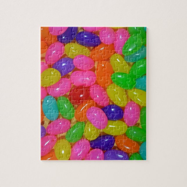Puzzle Bonbons de jellybean colorés (Vertical)