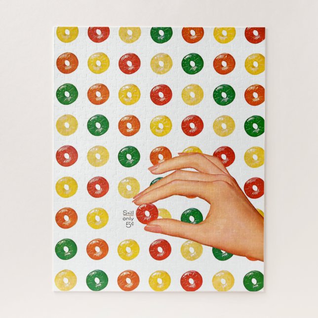 Puzzle Bonbons vintages (Vertical)