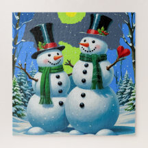 Bonhomme de neige de Pays d'Hiver Merveilleux