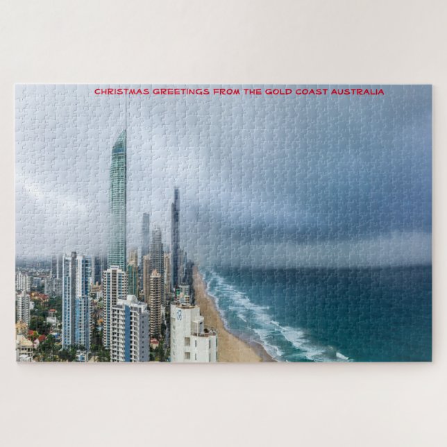 Puzzle Bonjour Anniversaire Gold Coast Queensland Austral (Horizontal)
