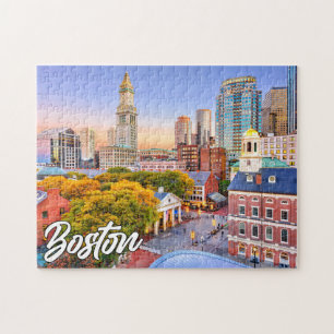 Puzzle Bonjour De Boston, Massachusetts, États-Unis