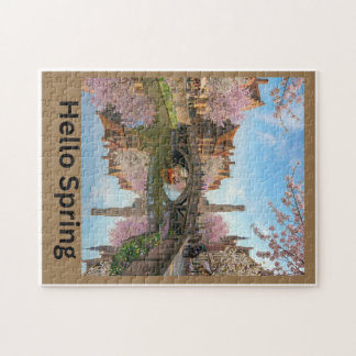 Puzzle Bonjour Printemps