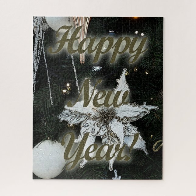 Puzzle Bonne année (Vertical)