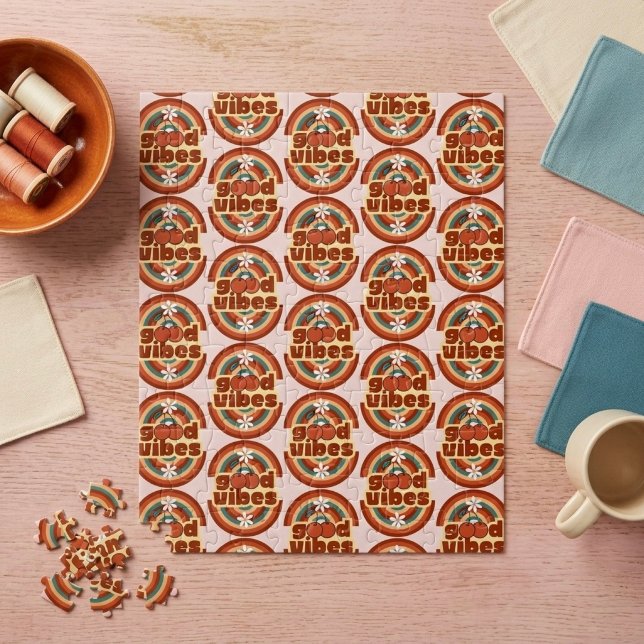 Puzzle Bonne Vibration (Créateur téléchargé)